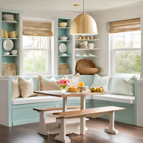 Breakfast Nook Ideas for Small Kitchen 07